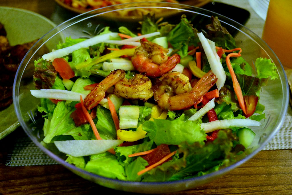 Shrimp in Se-Soy Salad Shrimp in Se-Soy Salad